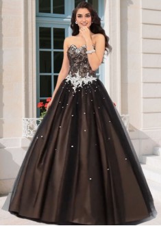 Sweetheart Ball Gown Prom Dress with Beading – Evening Dress for Women