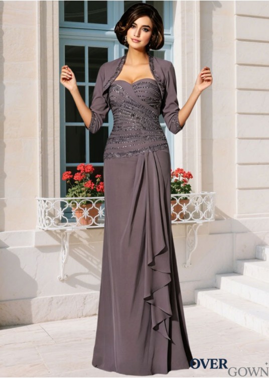 Sleeveless Empire Chiffon Mother Of The Bride Dress Sleeveless Empire Chiffon Mother Of The Bride Dress