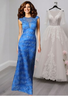Sleeveless Mermaid Mother of the Bride Dresses with Appliques