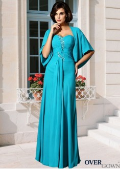 Sleeveless Sheath Mother of the Bride Dress