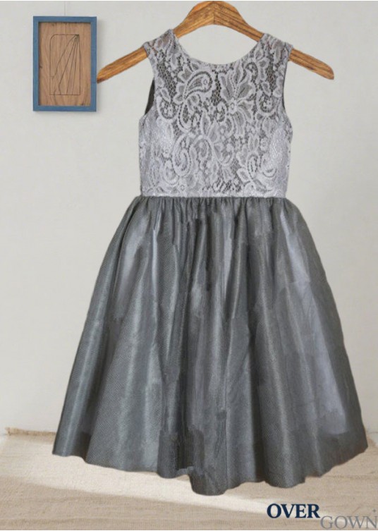 Tulle A Line Princess Floor-Length Flower Girl Dresses with Sash Tulle A Line Princess Floor-Length Flower Girl Dresses with Sash