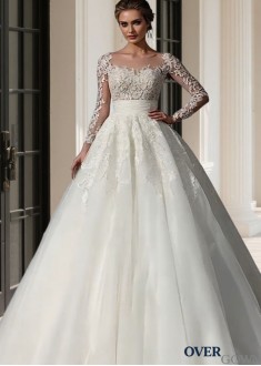 Cathedral Train Wedding Dress