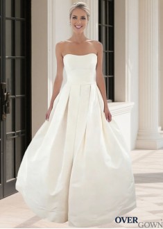 A-Line Strapless Bridal Gown A-Line Strapless Bridal Gown