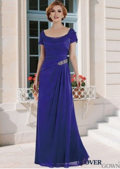 T-shirt Sleeve A-line Full Length Mother Dress