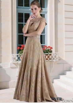 Elegant Full Length Mother of the Bride Gown