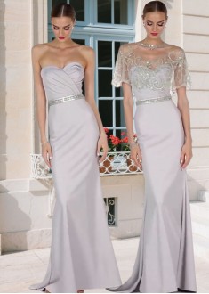 Sweetheart Satin Mother of the Bride Dress – Evening Prom Gowns