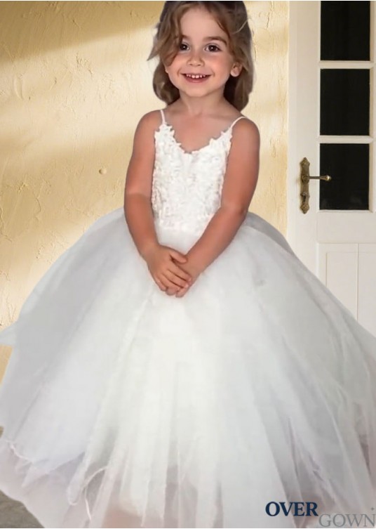 Tulle Flower Girl Dresses – Little Girl Gowns for Wedding Tulle Flower Girl Dresses – Little Girl Gowns for Wedding